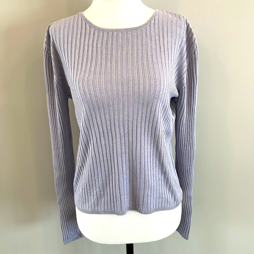 Holt Renfrew 100% Silk Ribbed Shirt